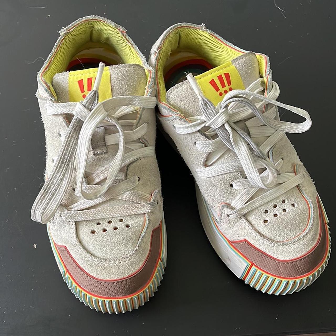 MSCHF x Jimmy Fallon “gobstompers” white Depop