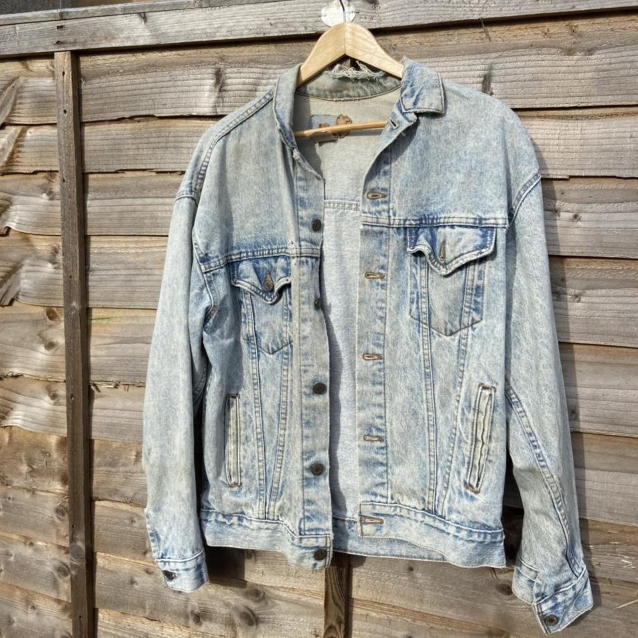 Levi's Women's Blue and Navy Jacket | Depop