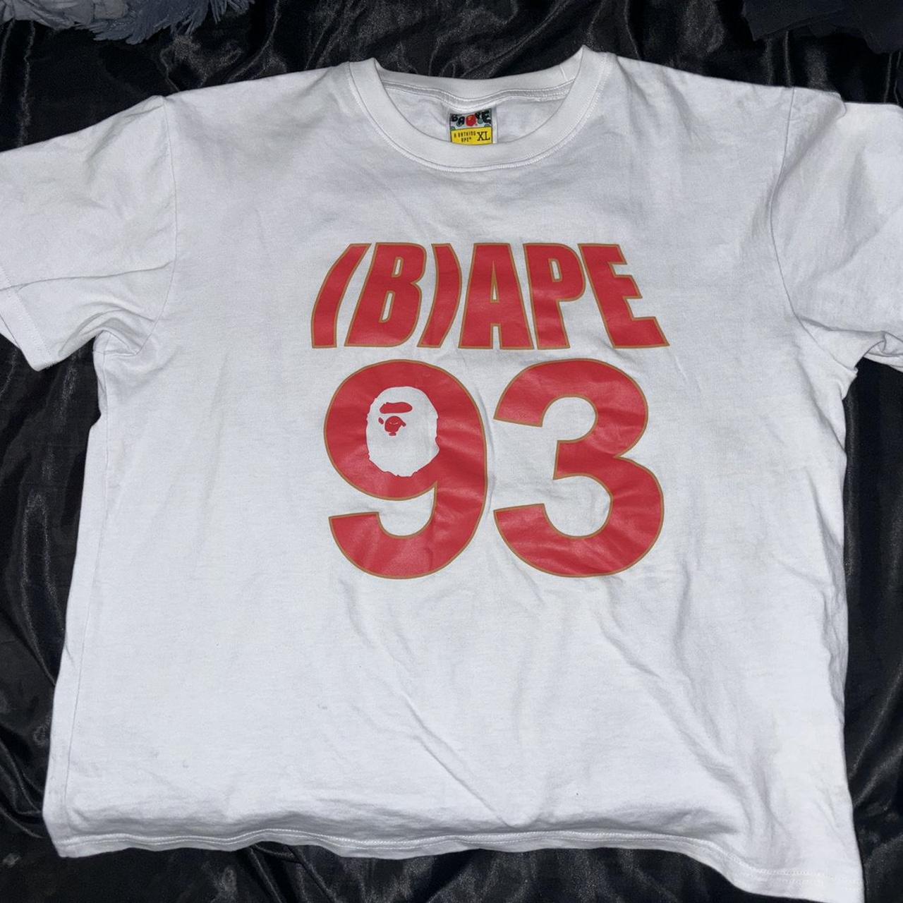 BAPE 93 shirt (fits like a M) | Depop BAPE 93 shirt (fits like a M) | Depop