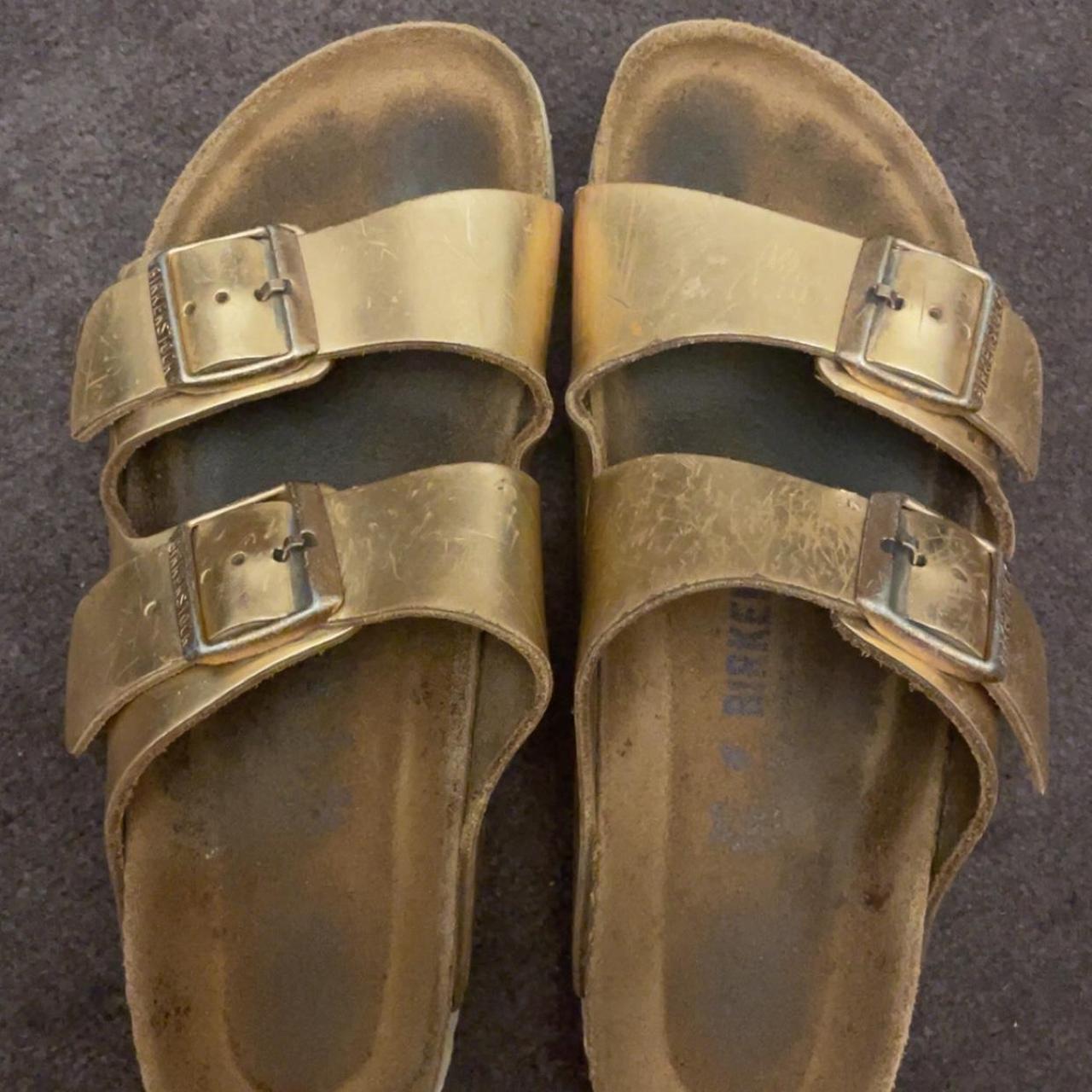 womens rose gold birkenstocks