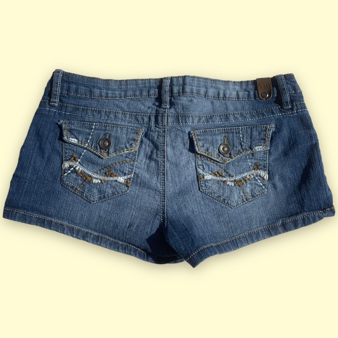 00s Lowrise Denim Shorts Brand: Ymi Era: Early - Depop