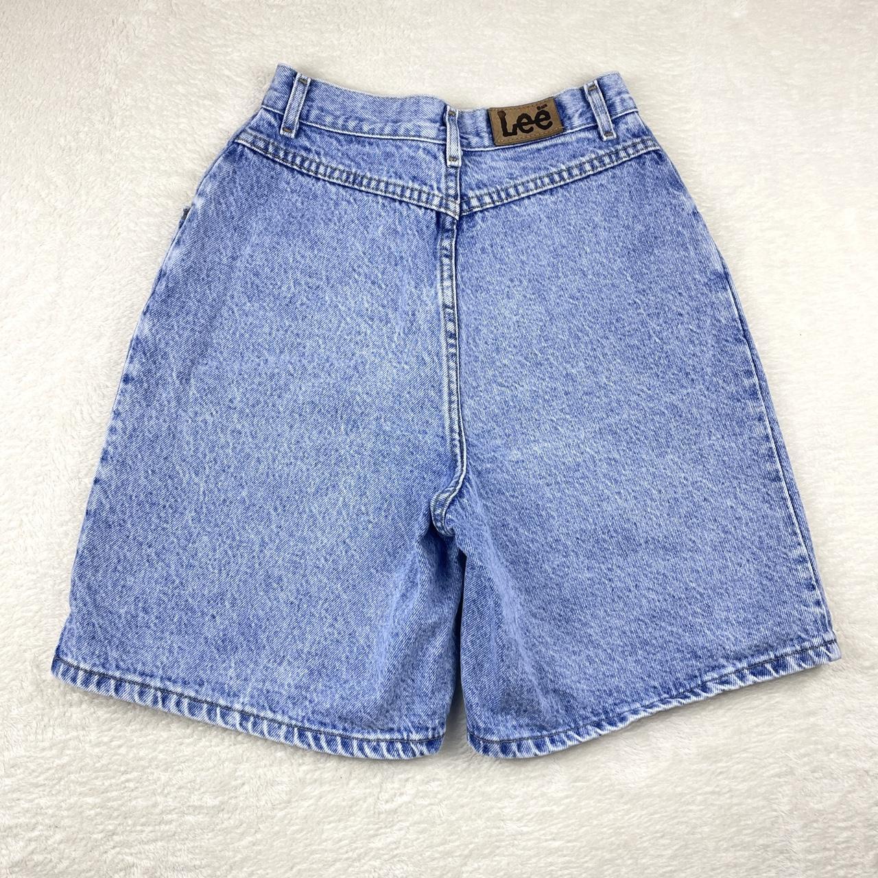 vintage Lee jorts 80s/90s long denim shorts. no... - Depop