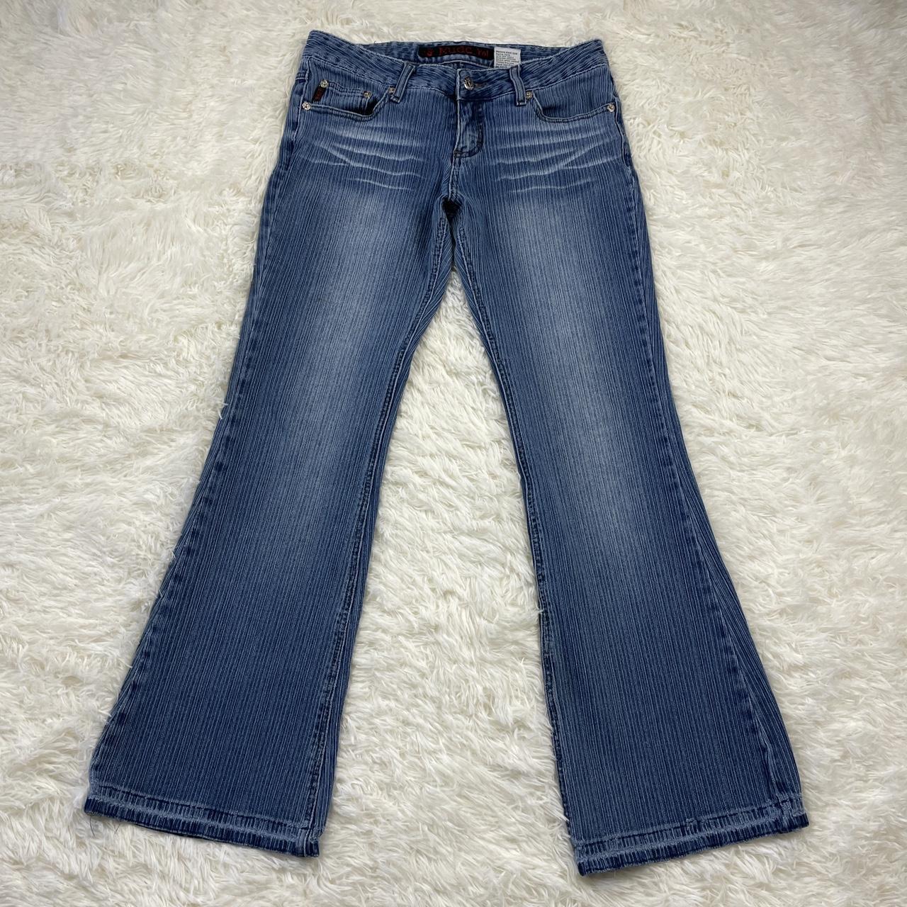 Vintage Mudd Low Rise Flare Jeans. Y2k/2000s Era... - Depop