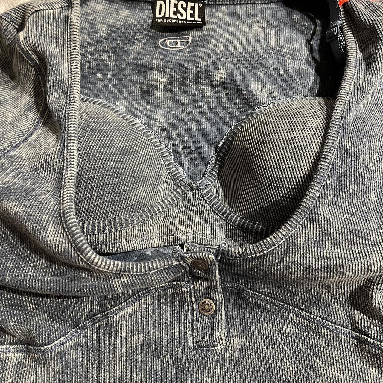 Diesel Henley Top Built in bra Brand new with... Depop