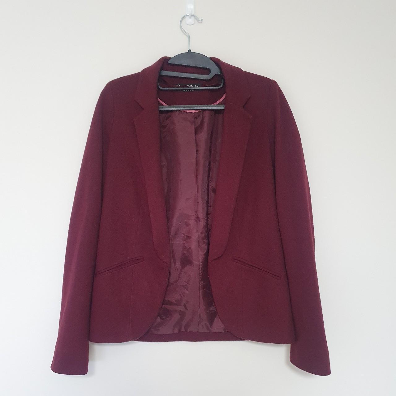 Miss selfridge burgundy coat best sale