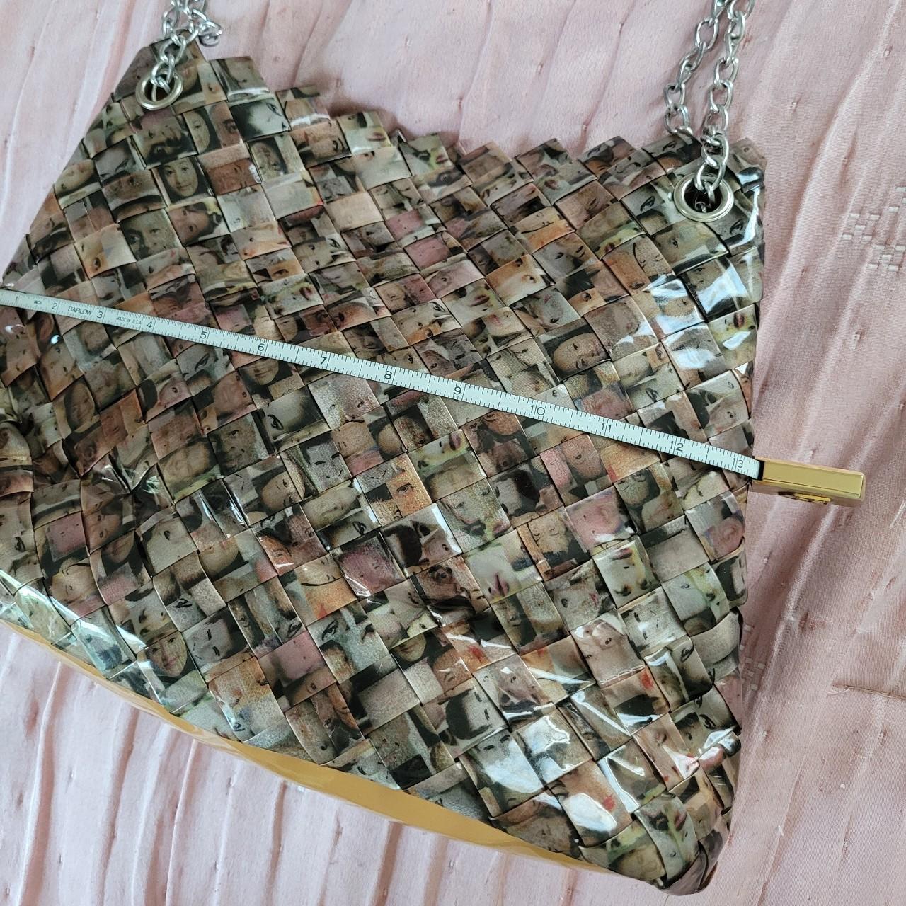 amazing shaped bag made of woven straw FREE - Depop