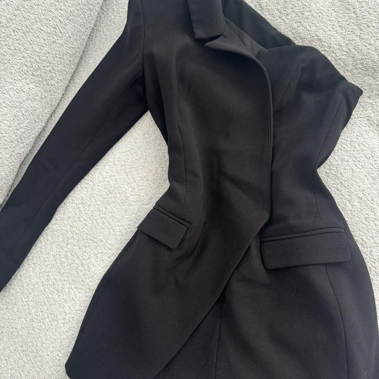 Blazer Febe House Of Cb House Of CB Febe Tuxedo Dress Never Worn Depop