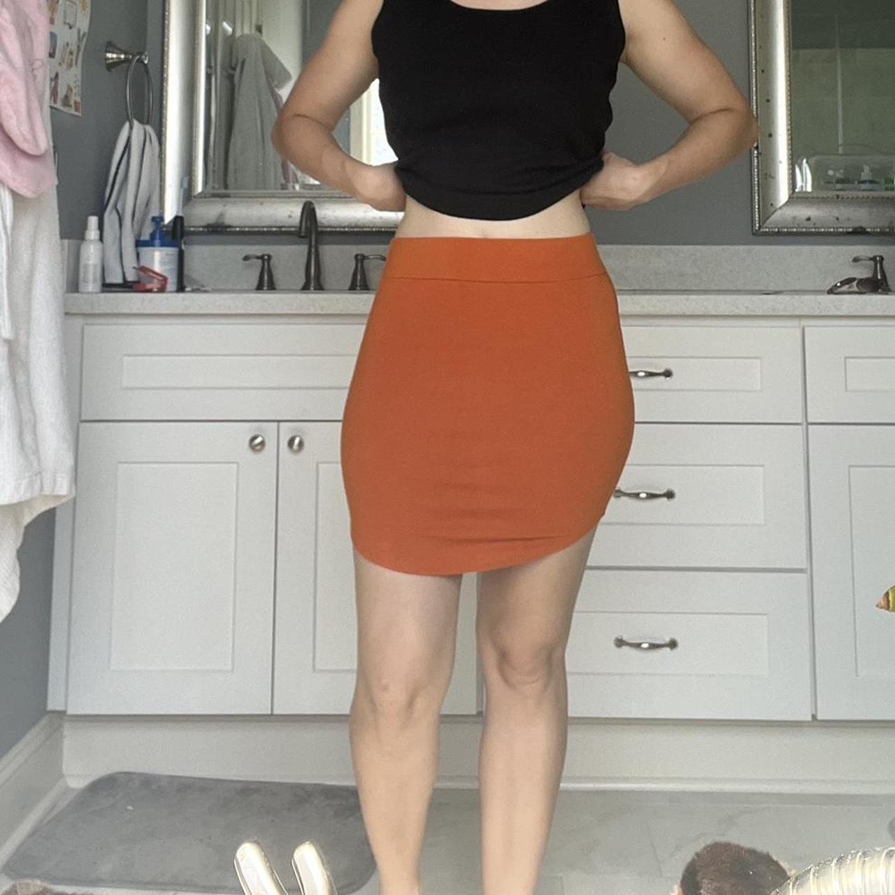 Pencil Skirt Tight Red Skirt Forever 21 Velvet Mini Skirt