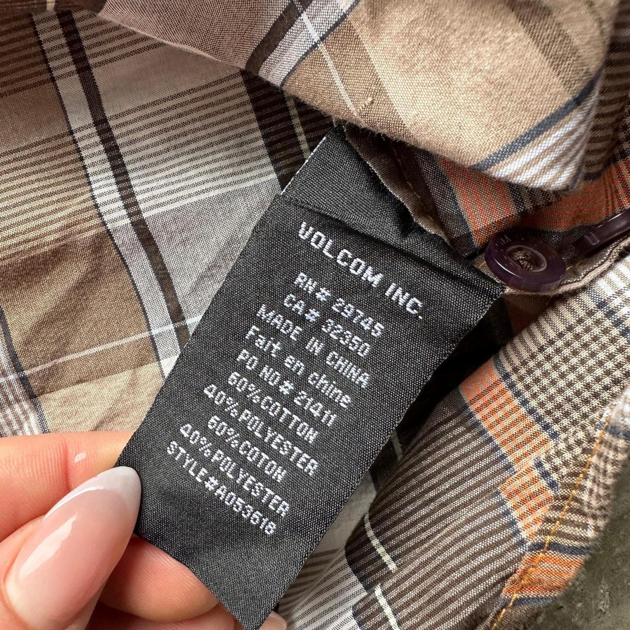 Volcom Men's Shirt - Multi - L – Volcom Tailored … - image 4