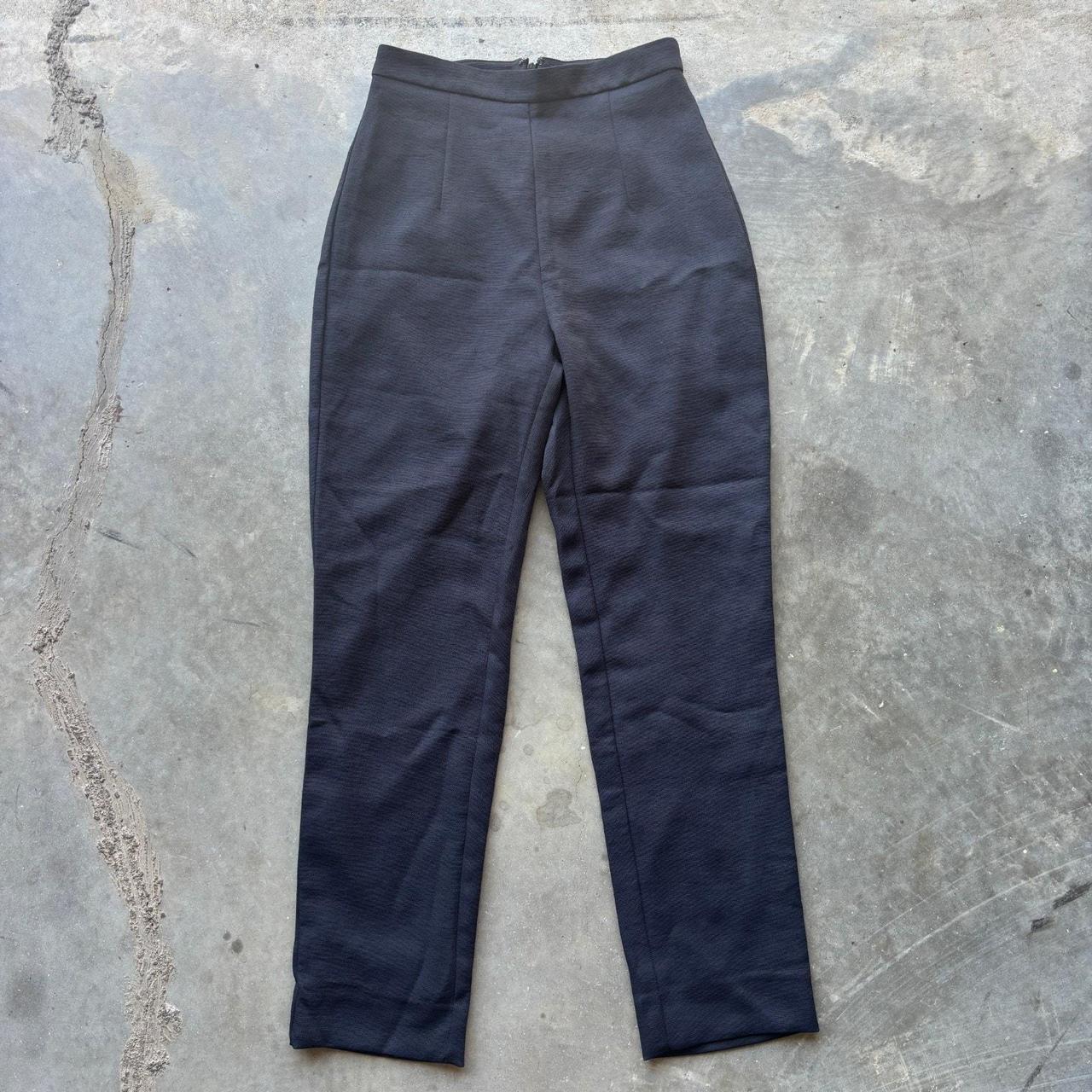 Kookai Oyster Pants Women's Size 36 Black Depop