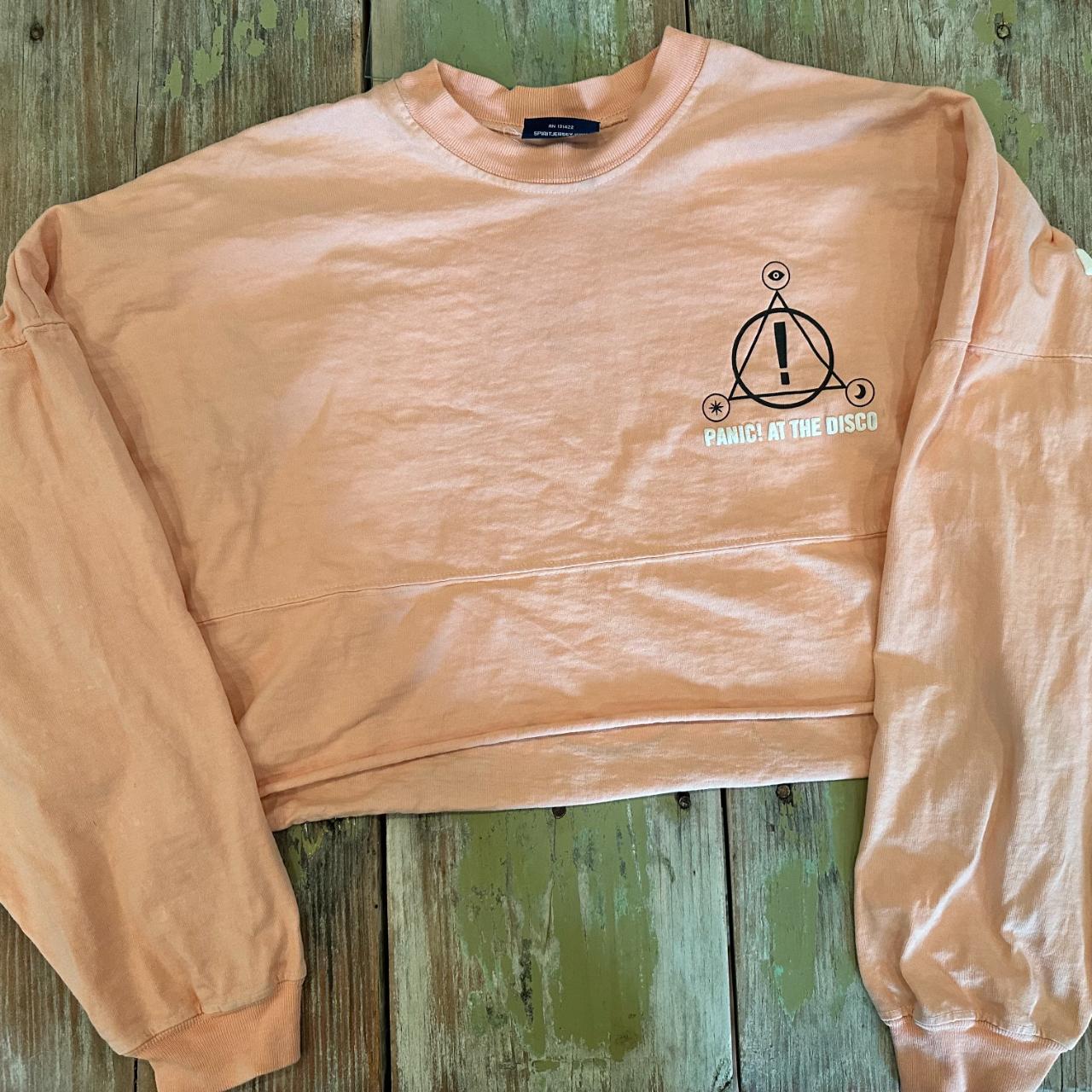 Panic at the disco pink crop top online