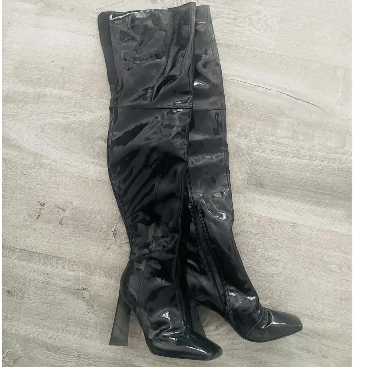 Asos Design Thigh high Boots Depop