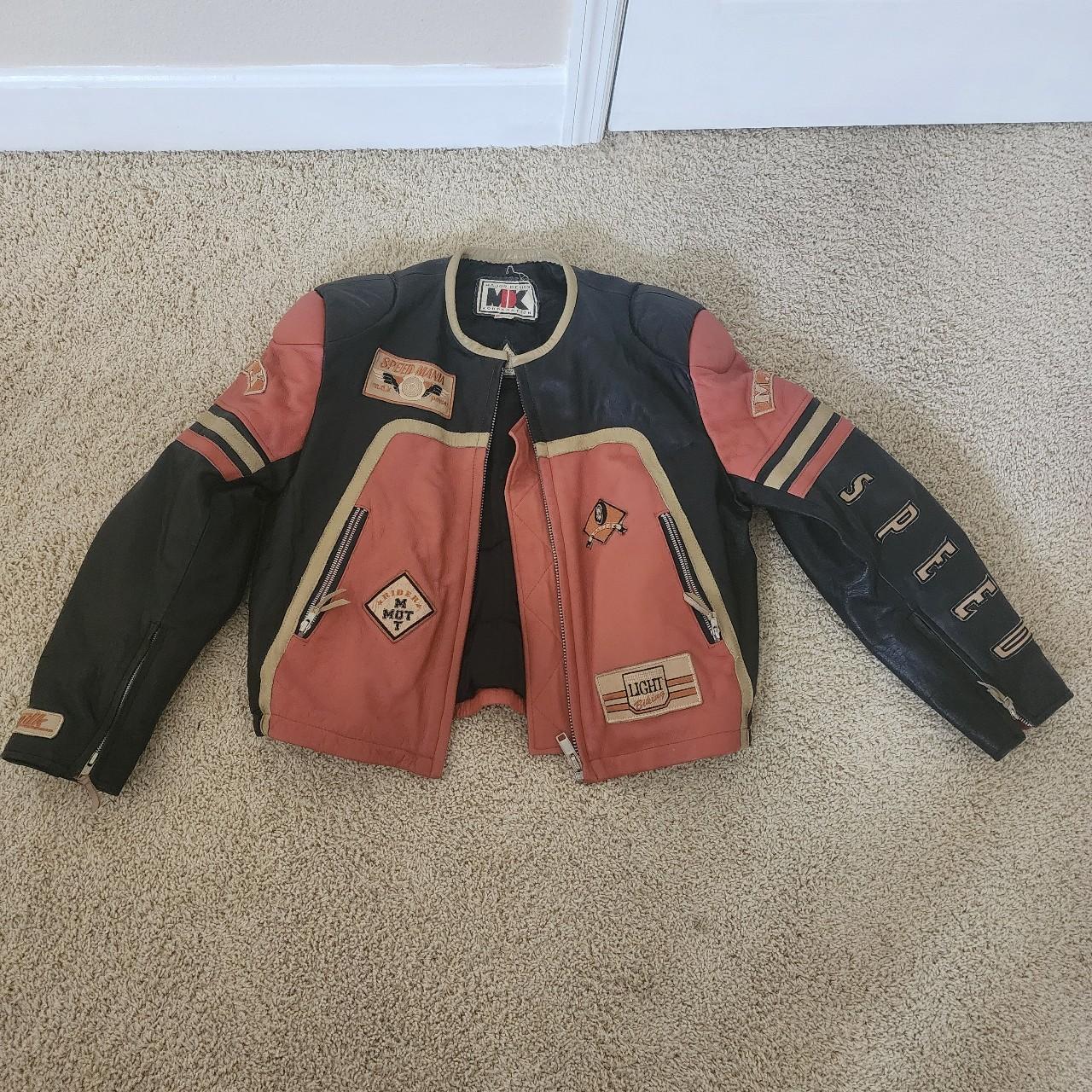 vintage motorcycle jacket from mdk