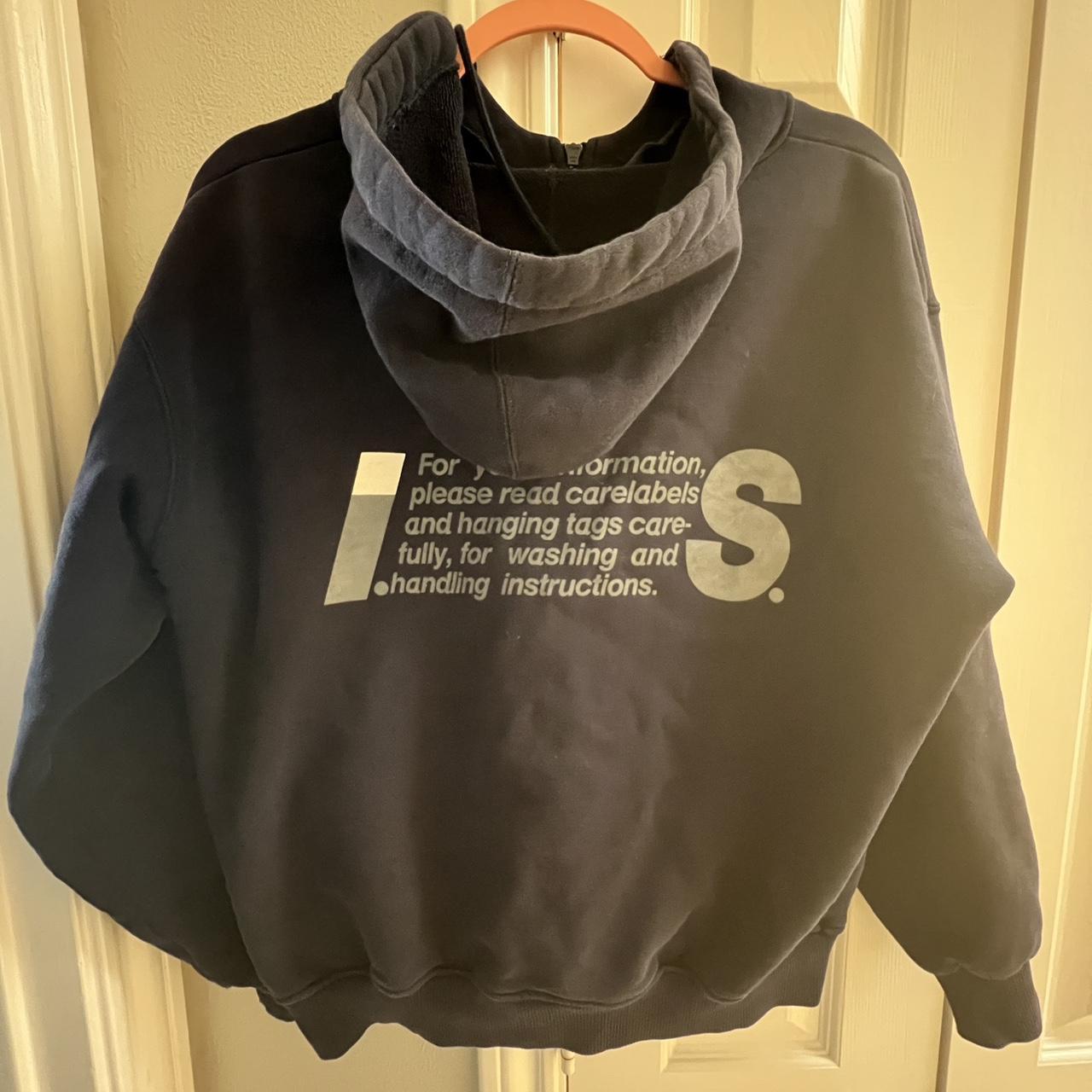 Issey Miyake Care Tag Hoodie Size M Like new #issey | Depop