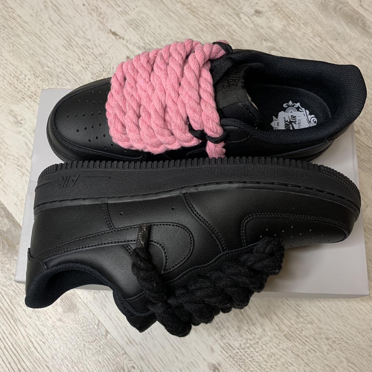 Air Force Rope laces, Black Air force 1's