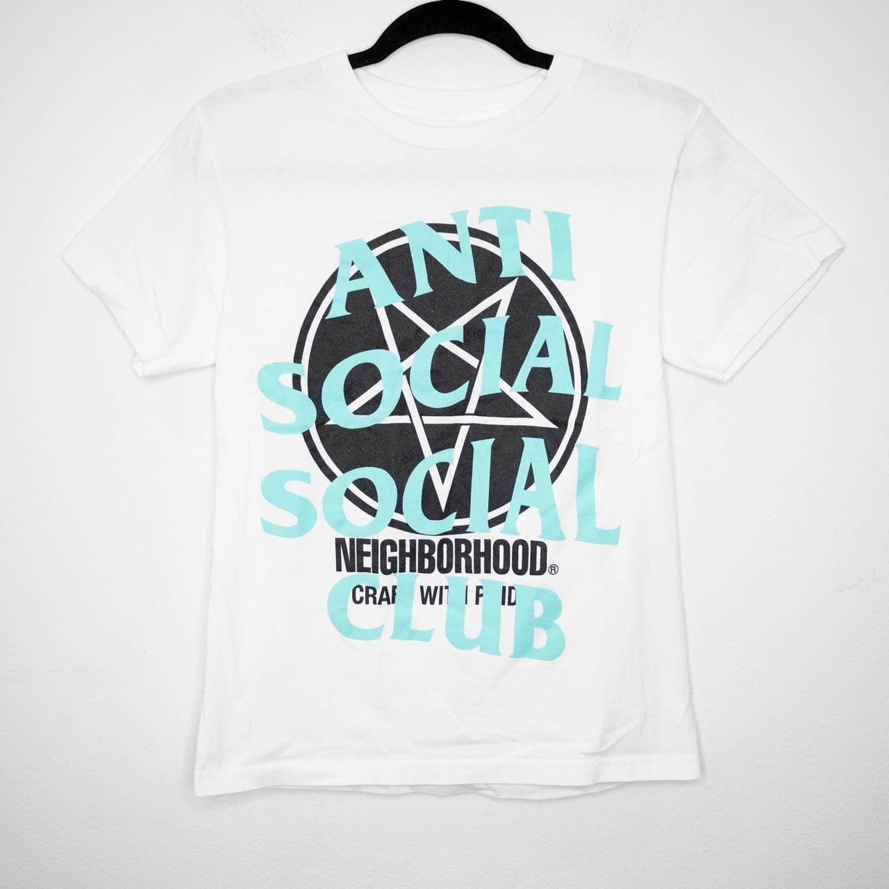 Anti Social Social Club x Neighborhood Graphic Tee.... - Depop