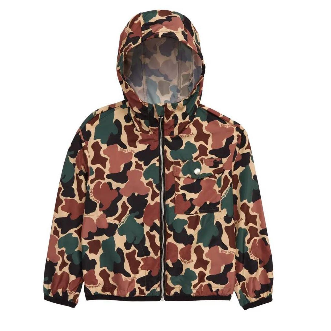 Palm angels camo on sale hoodie