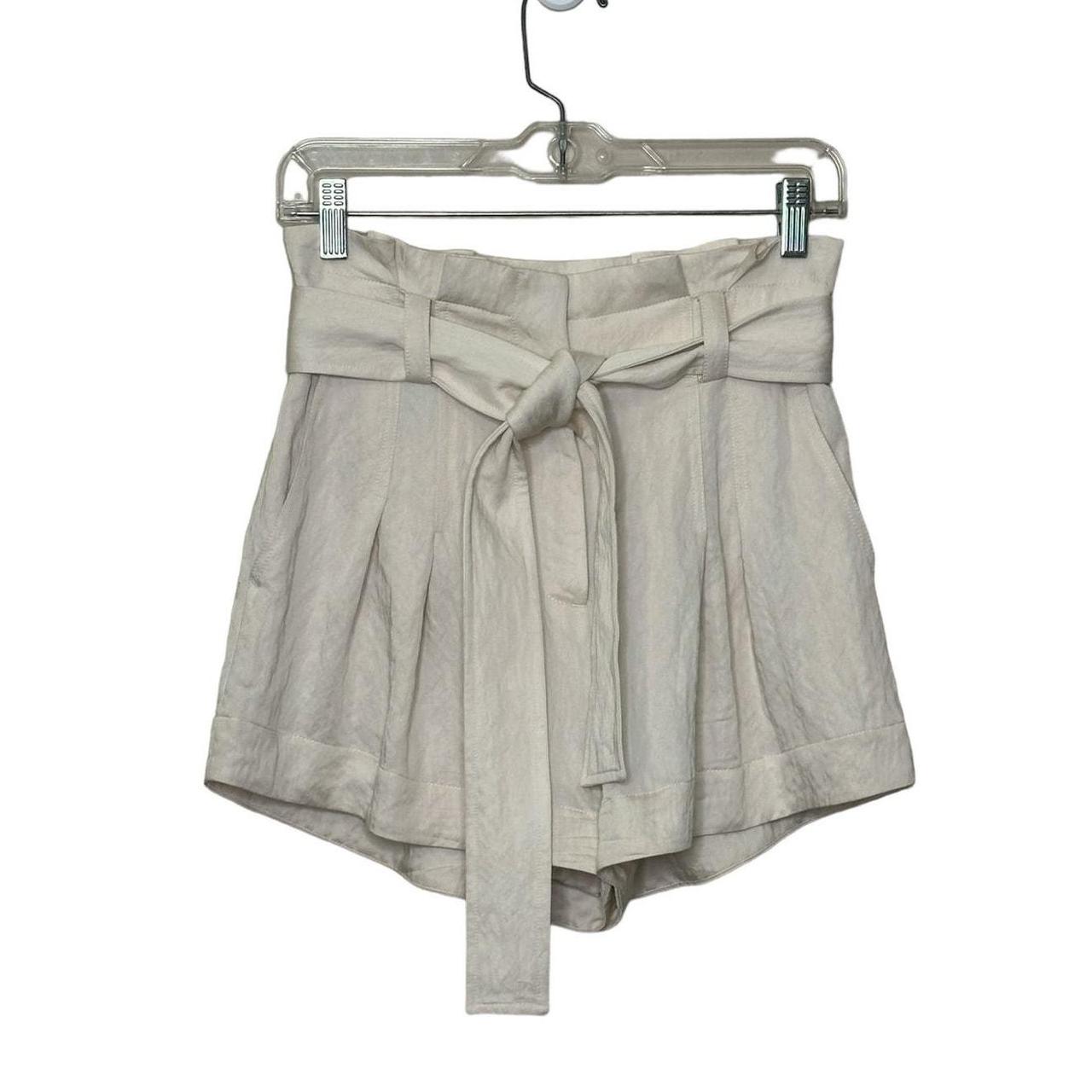 A.L.C Women's Shorts - Cream - 2 – A. L. C. Cream… - image 1