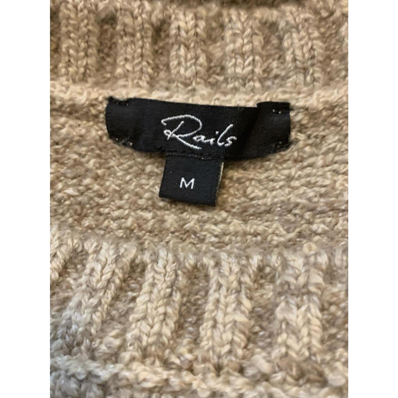 Rails Women's Sweater - Cream/Brown - M – Rails b… - image 3