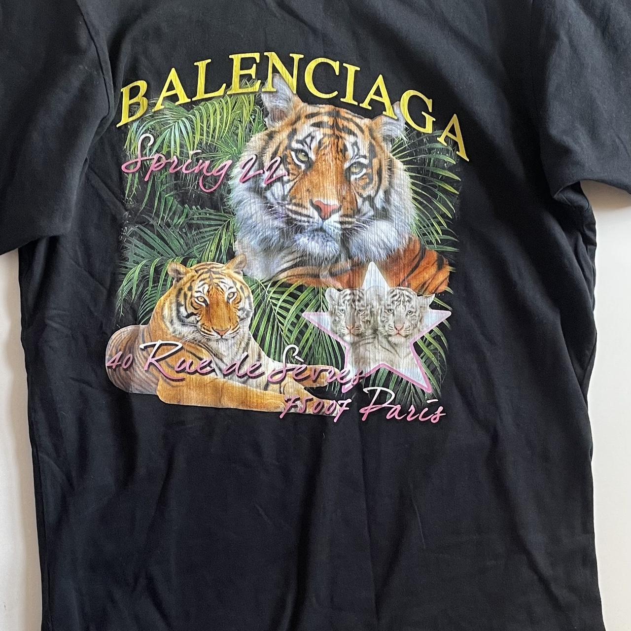 Balenciaga tiger t shirt best sale