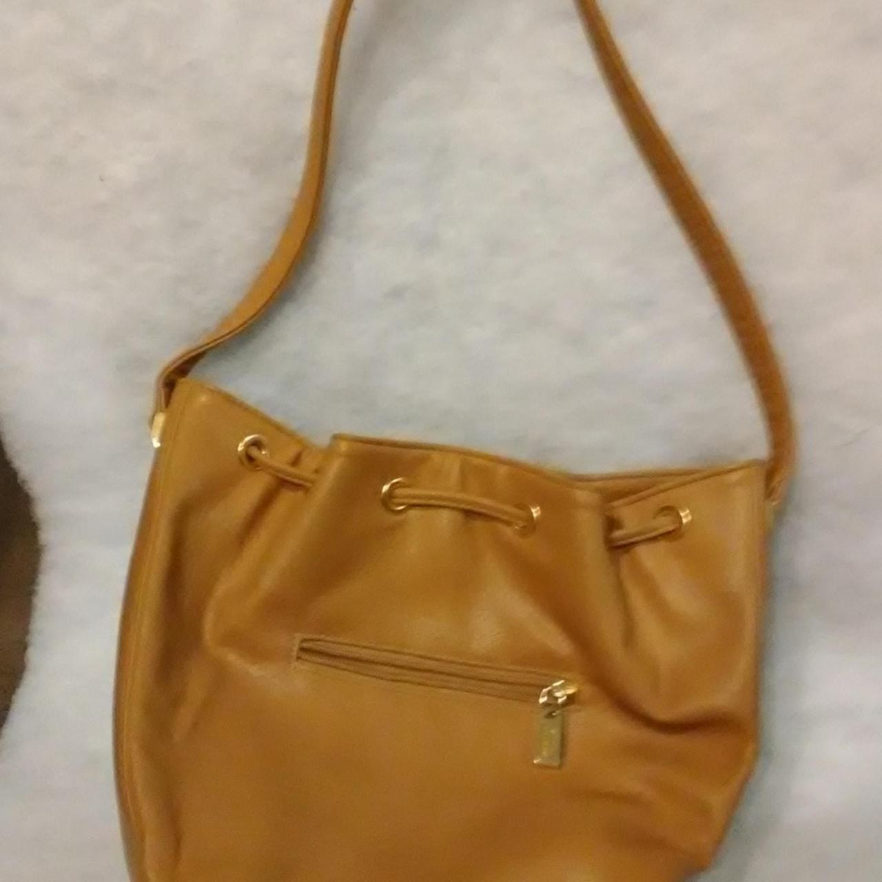 Source Unknown Women's Bag - Tan – Small drawstri… - image 4