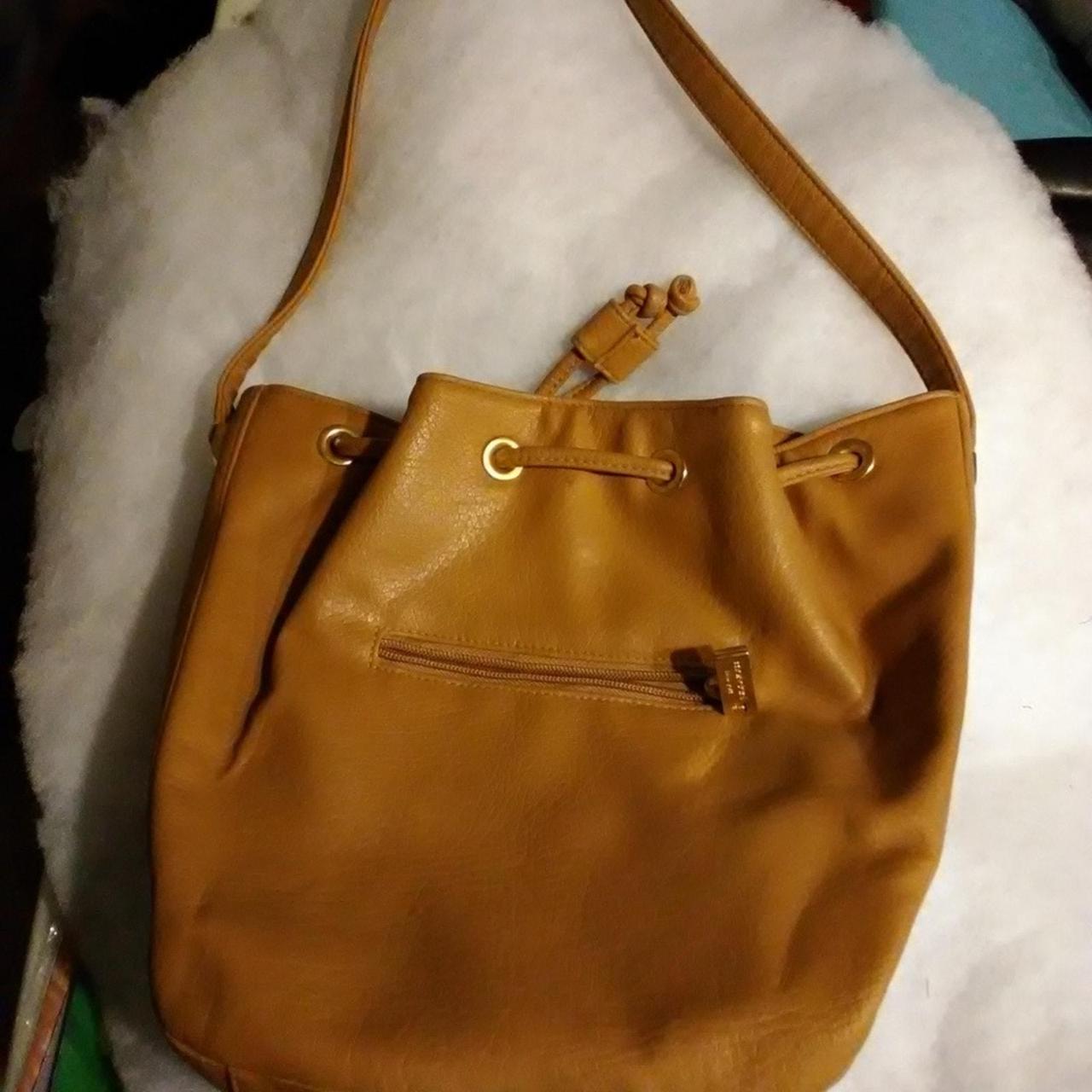 Source Unknown Women's Bag - Tan – Small drawstri… - image 2