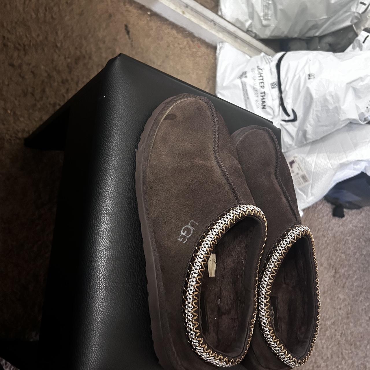 black ugg slides tasman