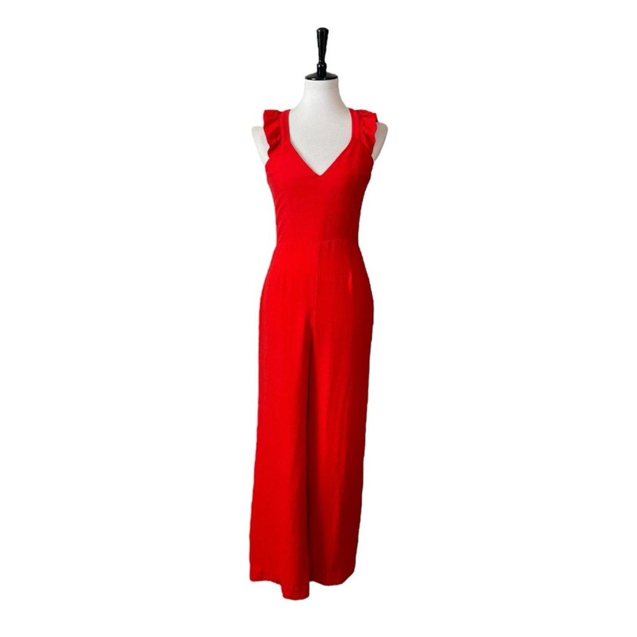 Source Unknown Women's Palazzo Jumpsuit - Red - S… - image 1