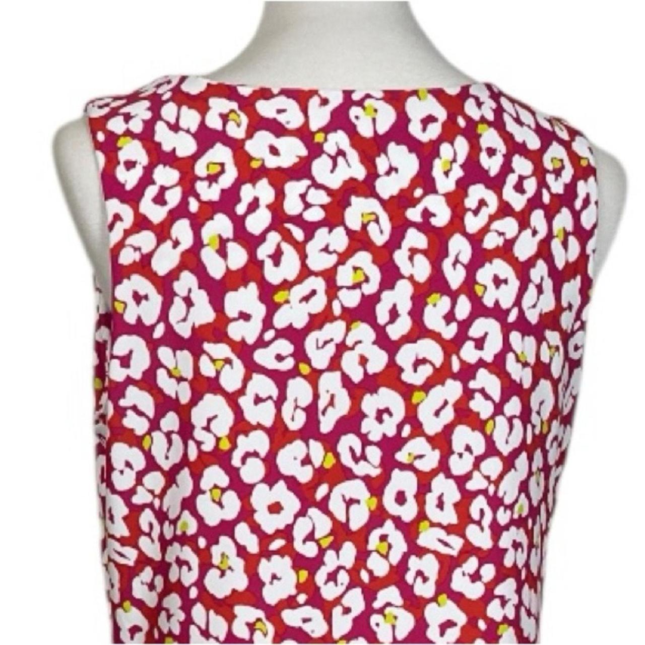 Source Unknown Women's A-line Dress - Pink/White … - image 8