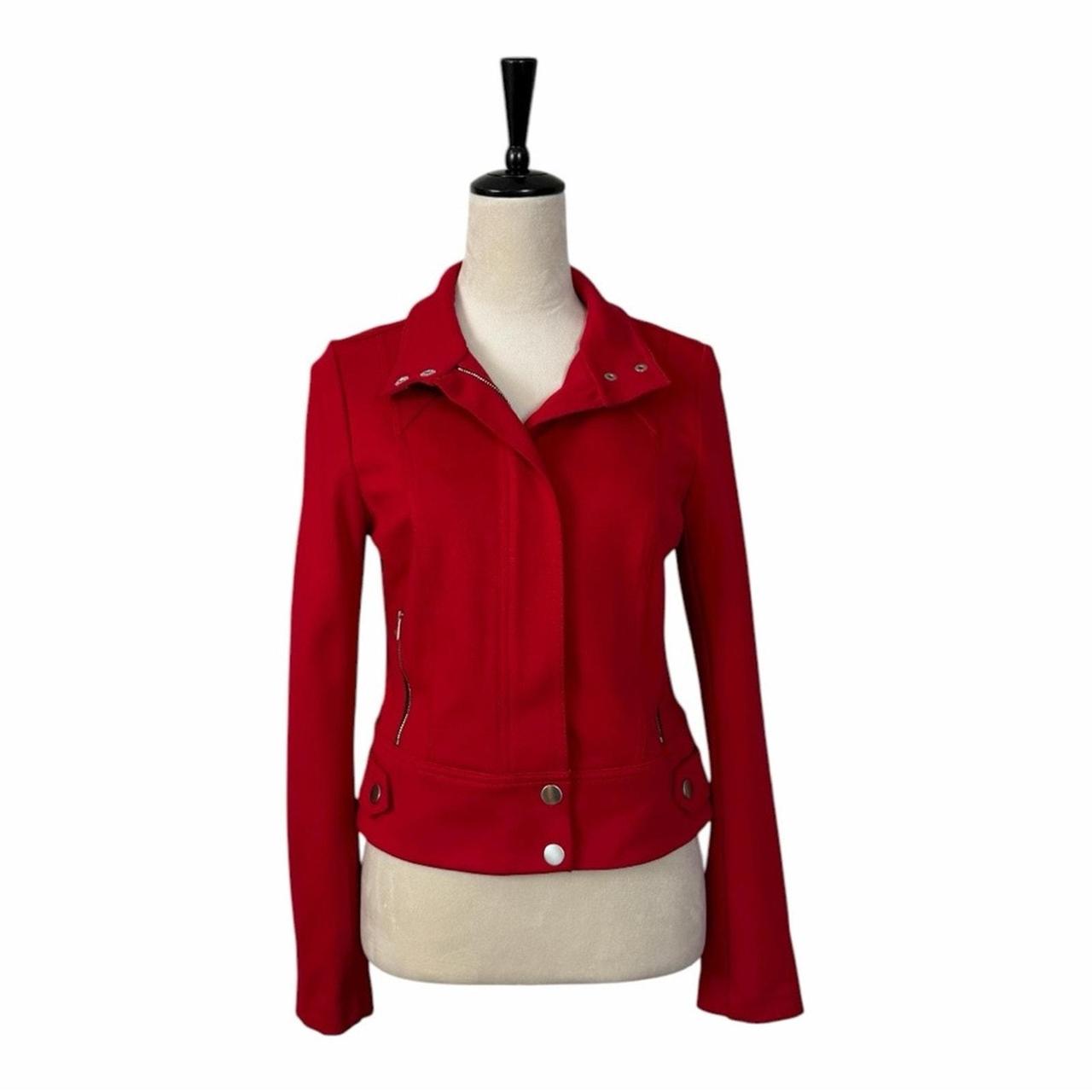 Cache Women's Blazer Jacket - Red - 4 – Cache Jac… - image 1