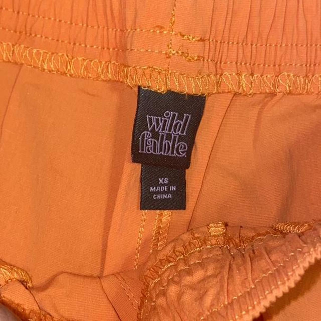 Wild Fable Size XS High-Waisted Orange and Pink - Depop