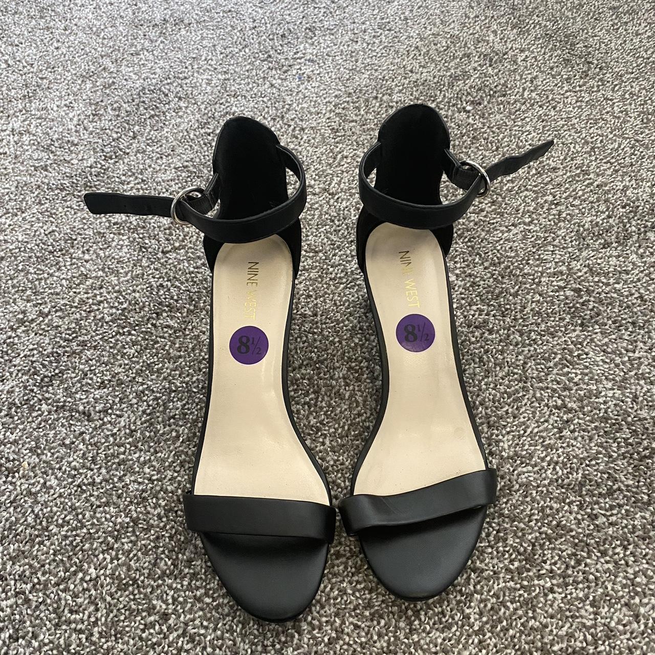 Ankle Strap Nine Sandals Nine West Womens PRUCE Ankle Strap Heels