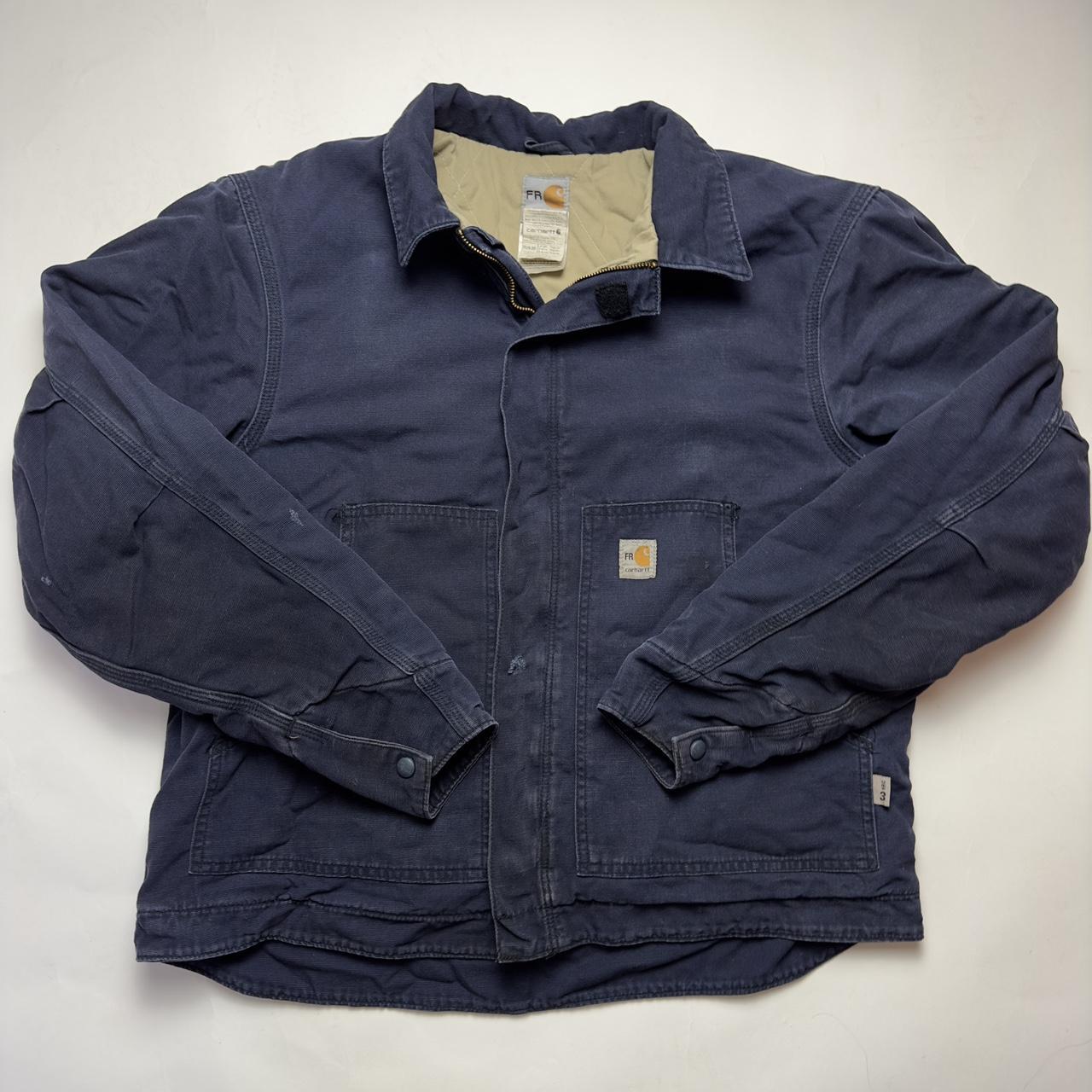 Carhartt Workwear Jacket Quilted Lining, Dearborn... - Depop