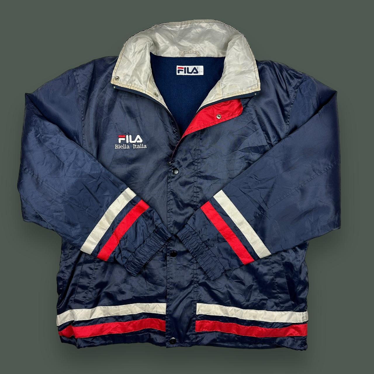 Vintage Fila Biella Italia Jacket. Depop