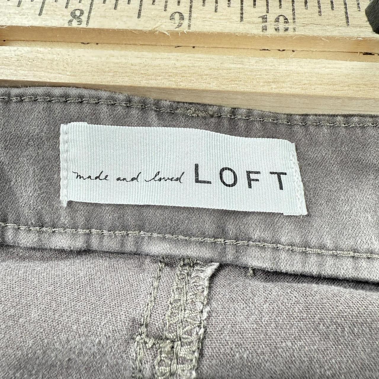 LOFT Women's Pants - Grey - 12 – LOFT Pants Women… - image 7