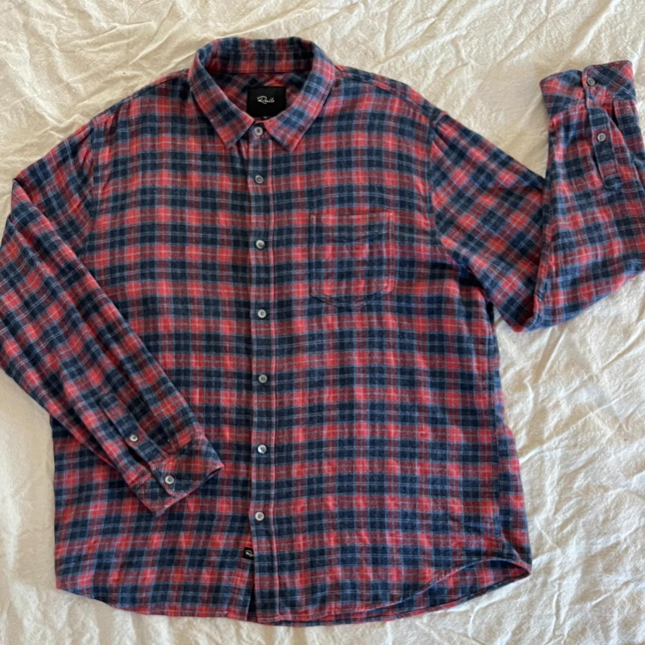 Rails Men's Shirt - Red/Multi - XL – Rails Lennox… - image 1