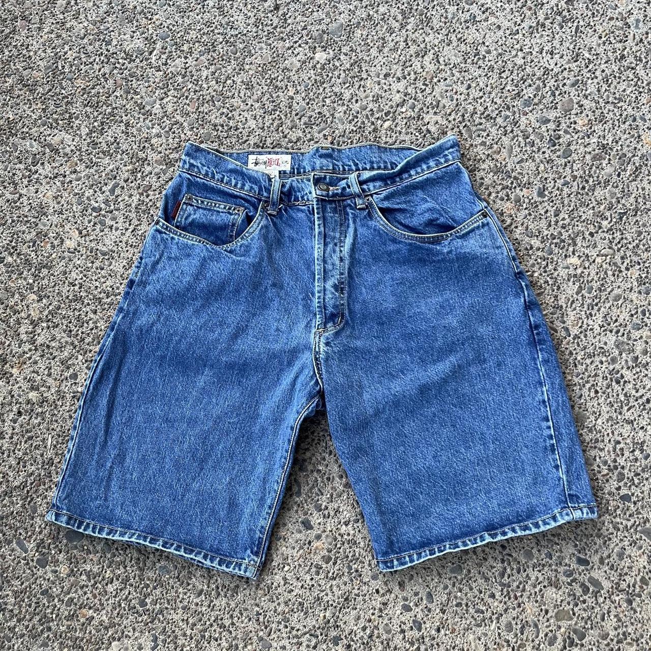 Stussy Big Ol Jeans Shorts. Made in... - Depop