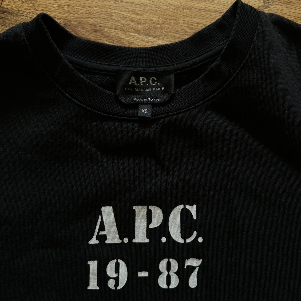 APC 1987 Crewneck Sweatshirt Great condition women's | Depop