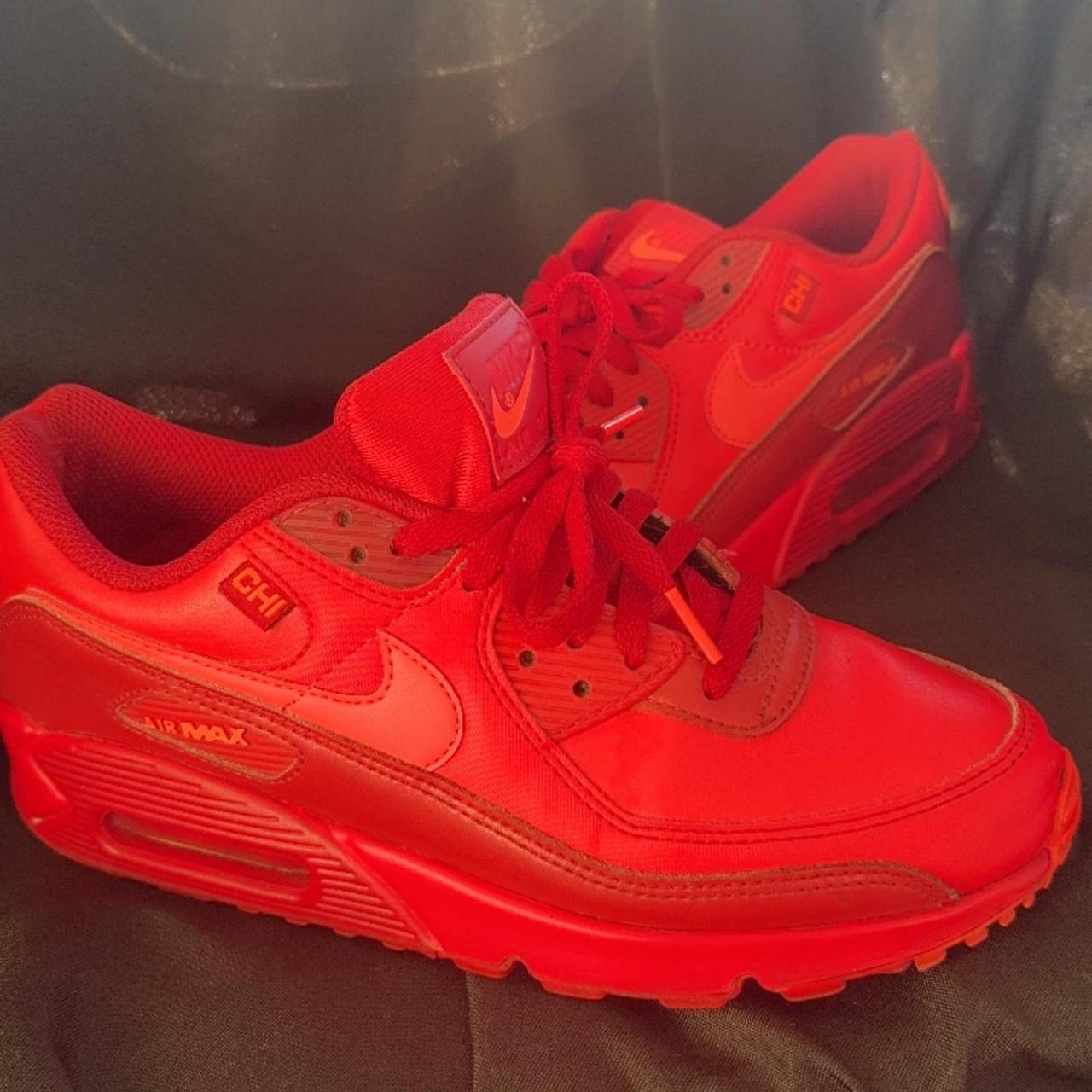 Hyperfuse Independence Day Athletic Shoes Nike Air Max Hyperfuse Size  Nike Airmax City Special CHI Men's Depop