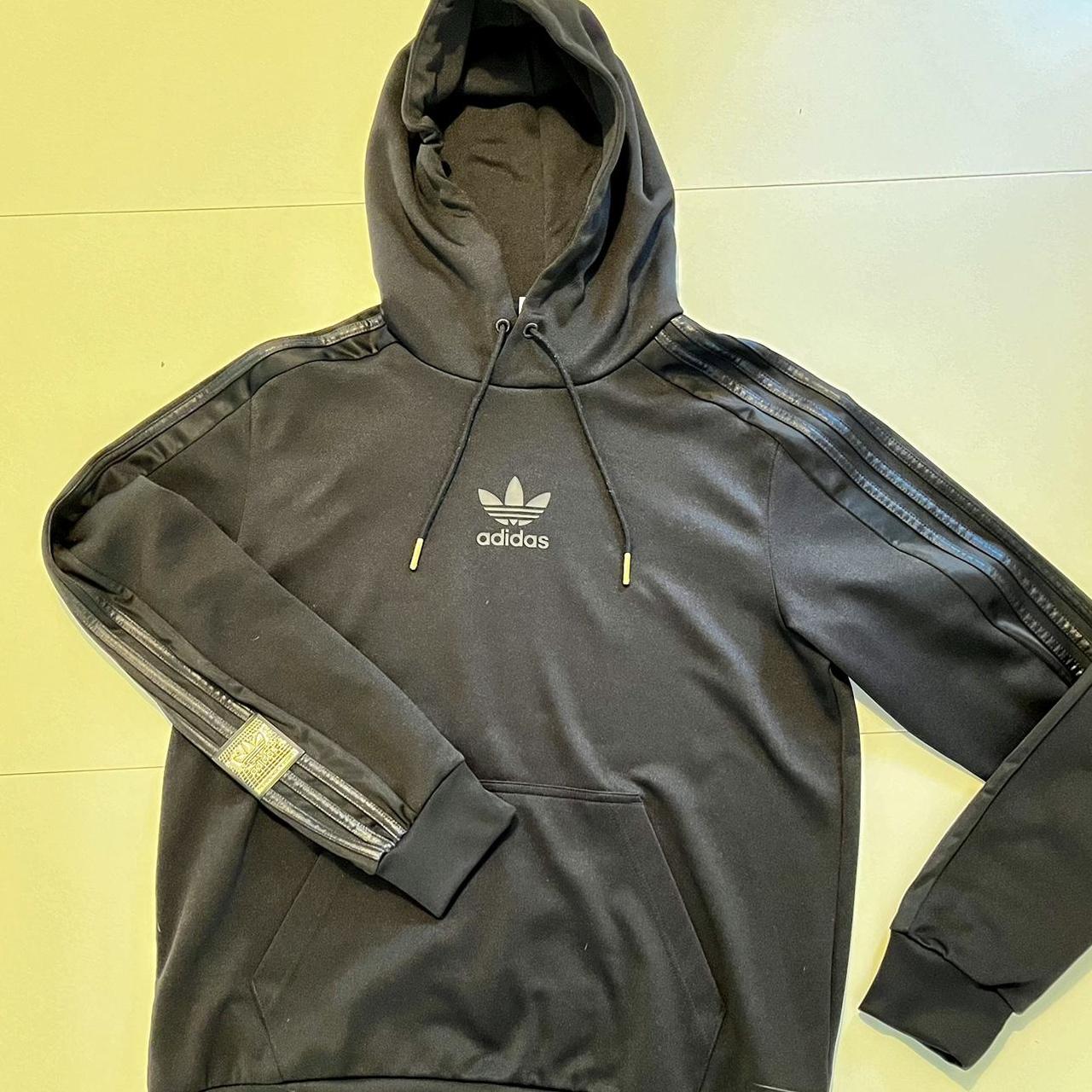 Adidas hoodie reflective best sale