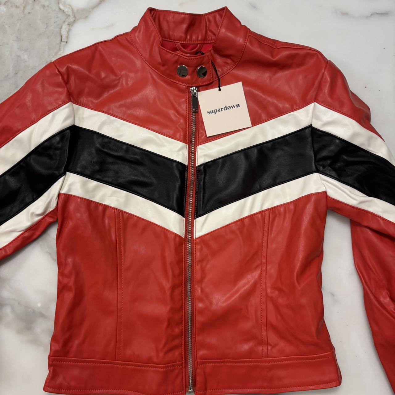 Superdown Women's Jacket - Red/Multi - S – Superd… - image 1