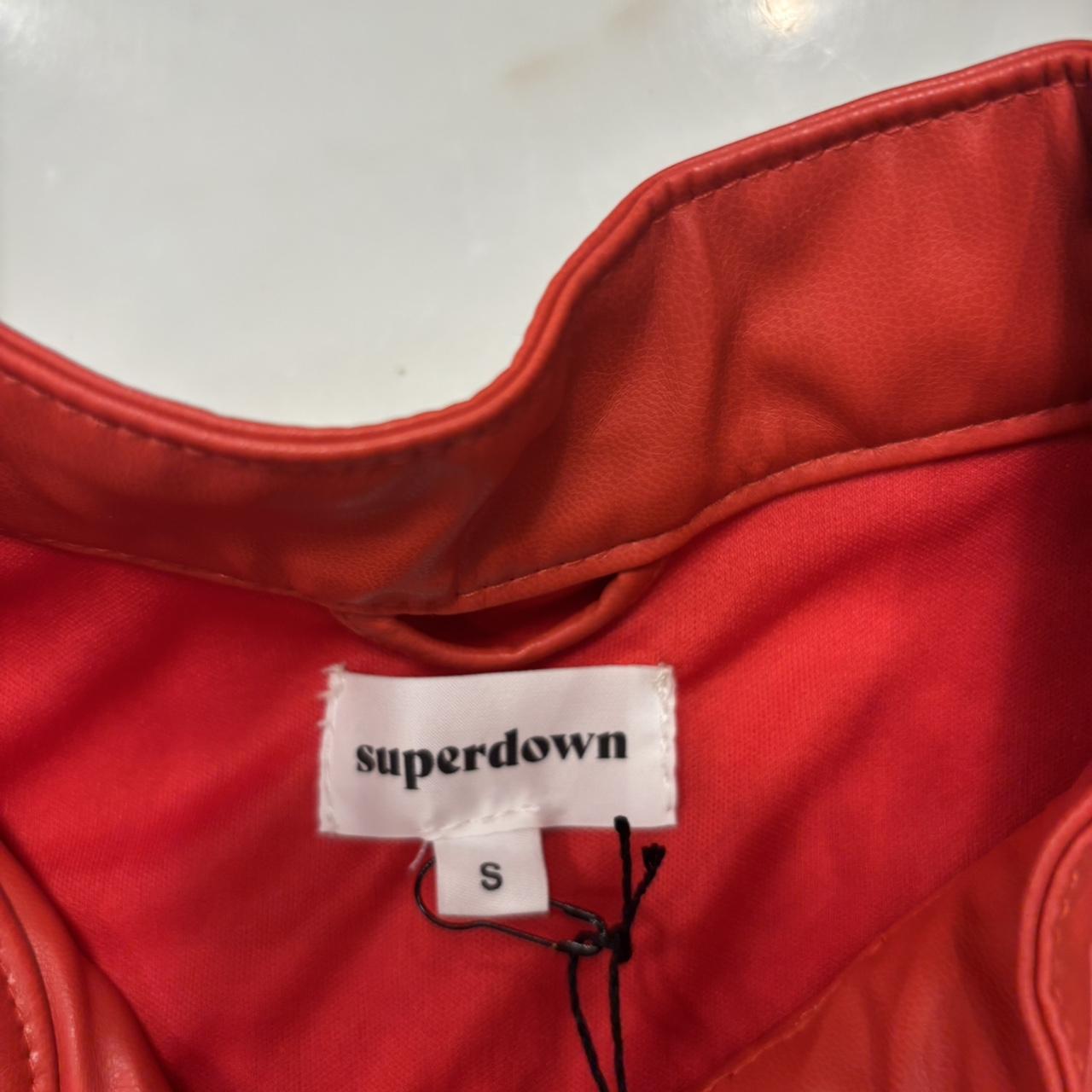 Superdown Women's Jacket - Red/Multi - S – Superd… - image 3