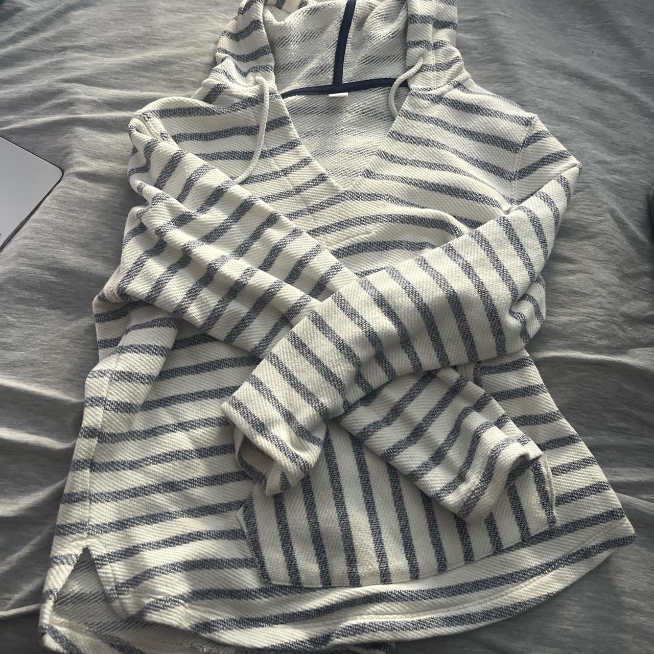 Old navy striped hoodie best sale