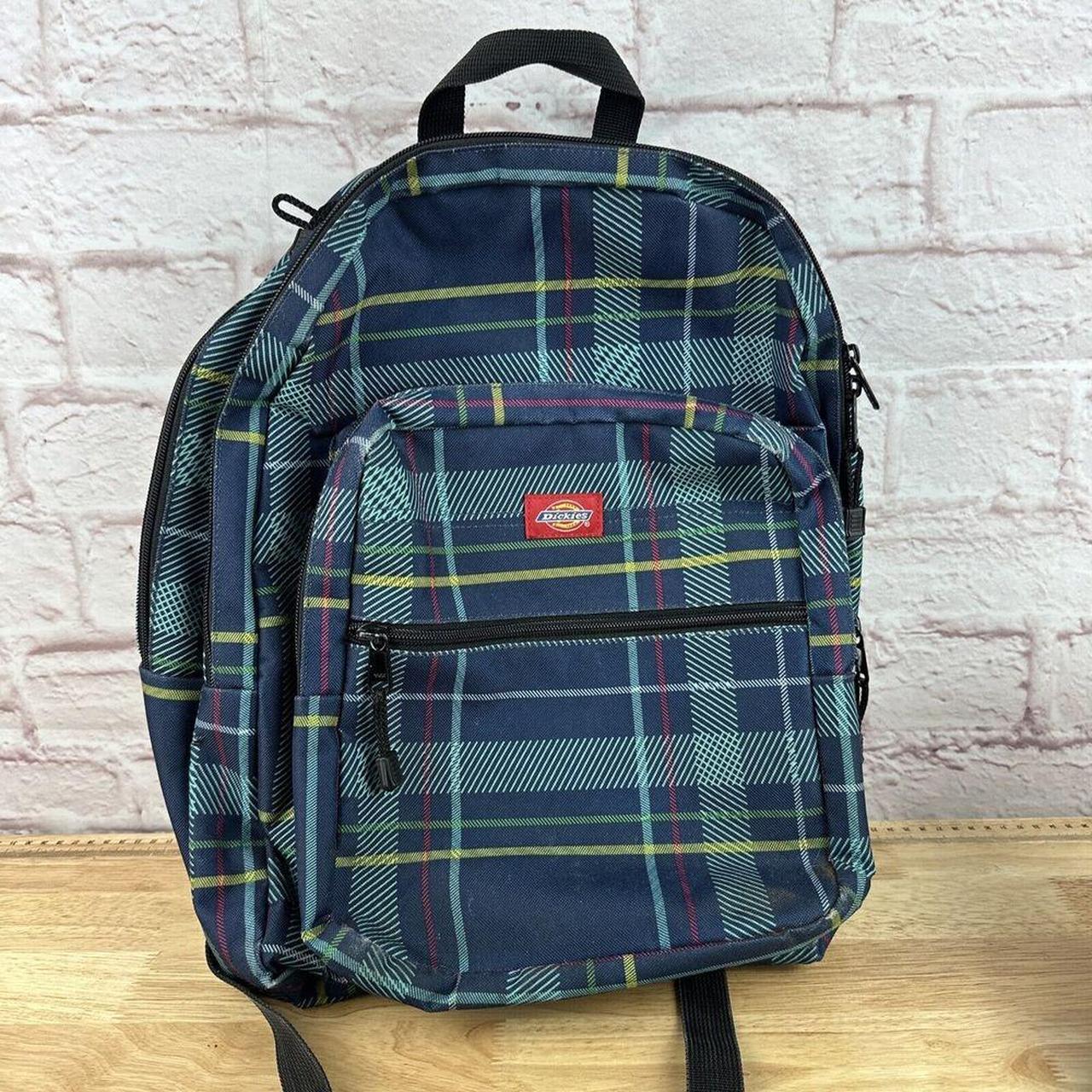 Dickies mini backpack checkered best sale