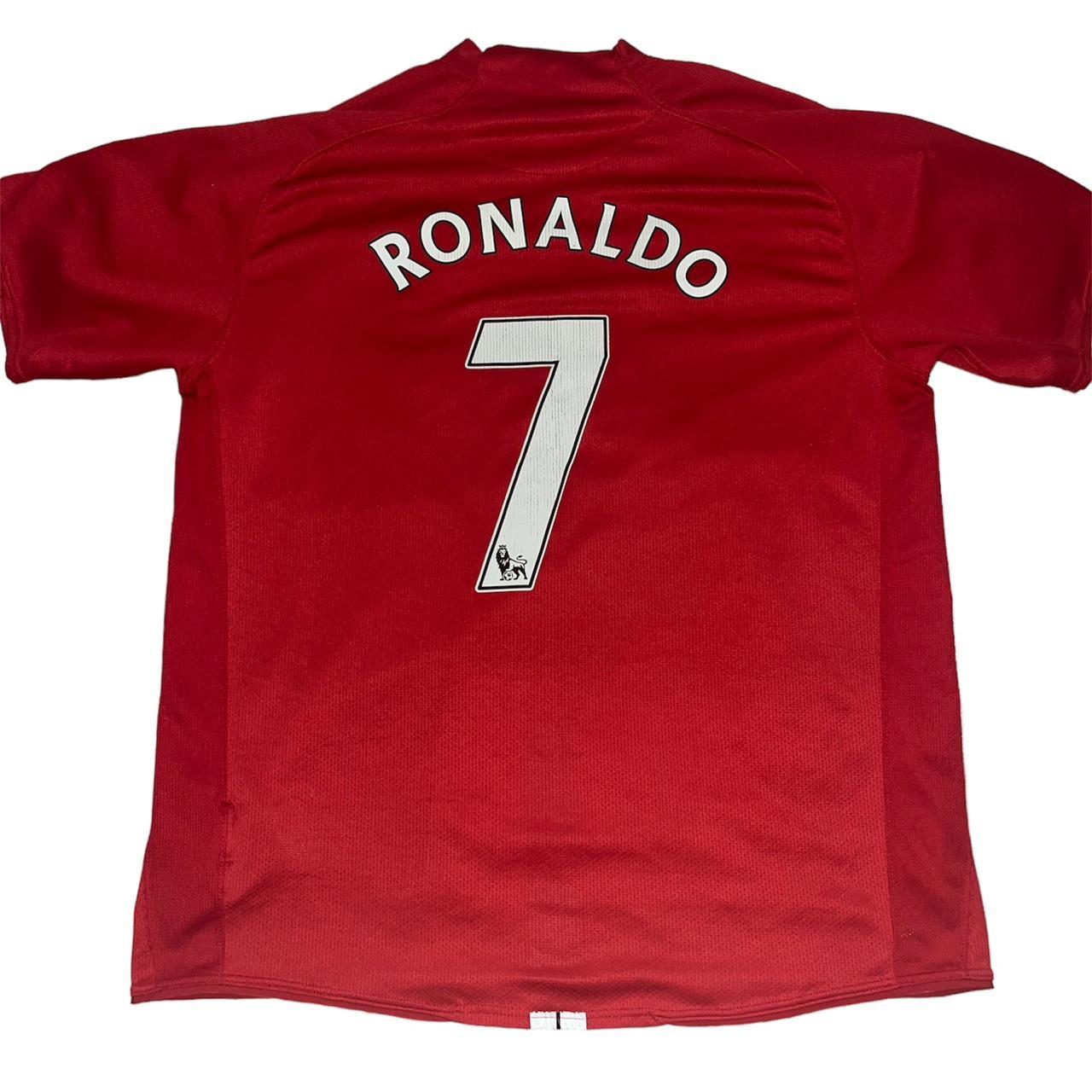 Vintage Cristian Ronaldo 2008-2009 Manchester United... - Depop