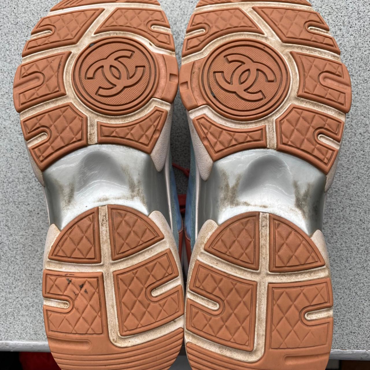 Sneakers Styles Chanel Blue And Orange Sneakers On Sale 70% Off