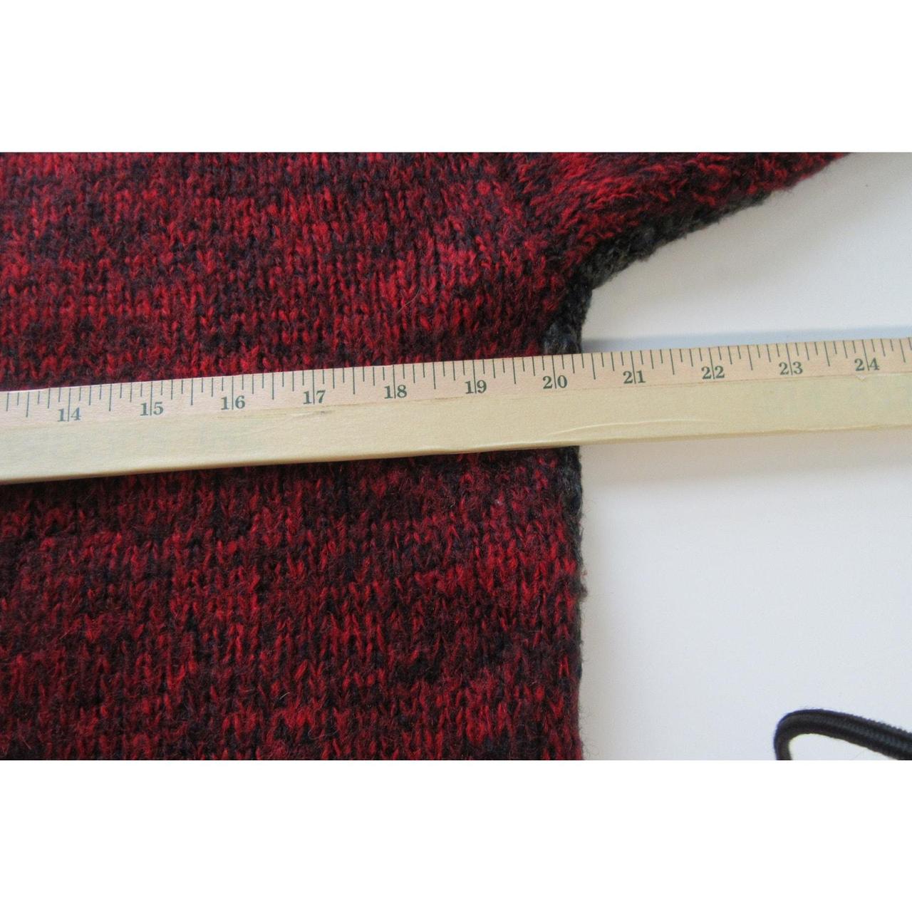 Source Unknown Women's Sweater - Red/Grey - M – W… - image 6