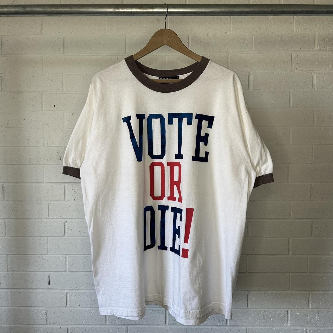 Vintage Sean John outlets Vote or Die Shirts (Read Description)