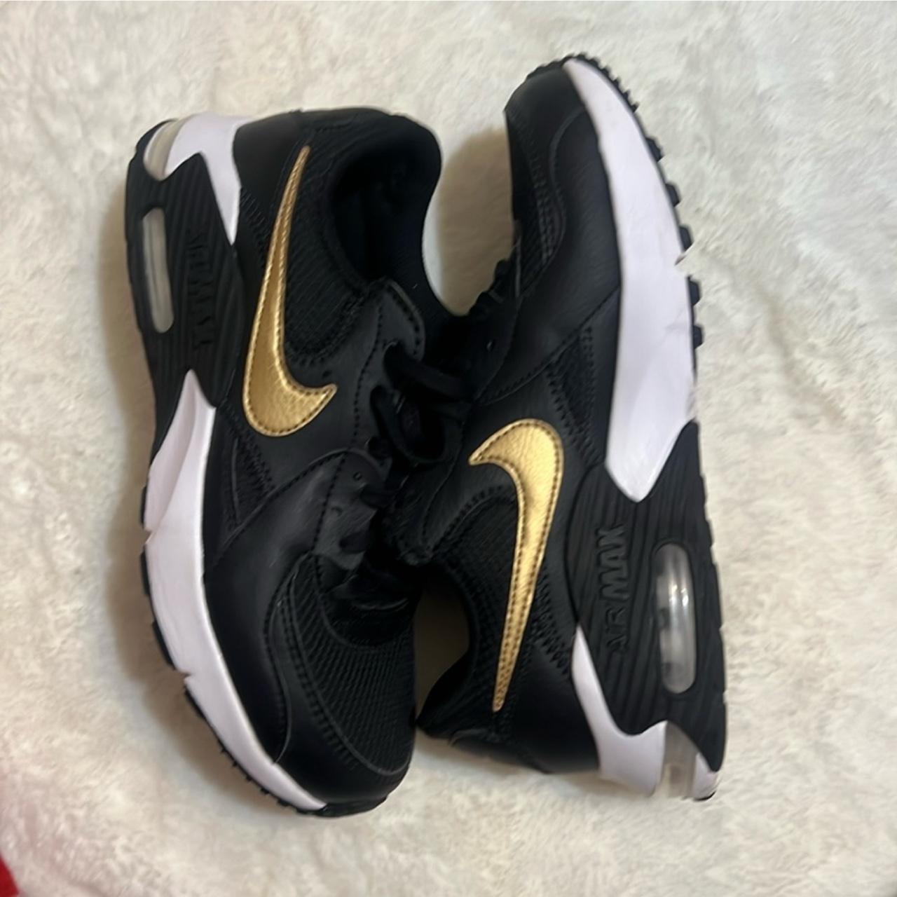 nike airmax black trainers