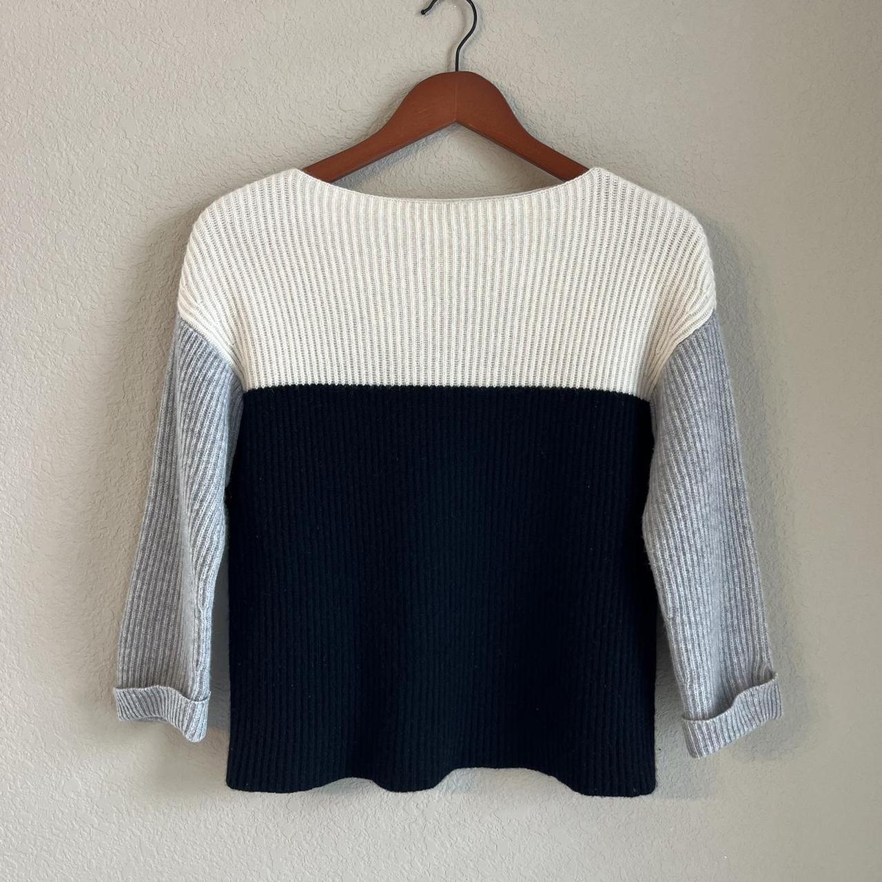 Autumn Cashmere XS Colorblock Sweater Condition Depop